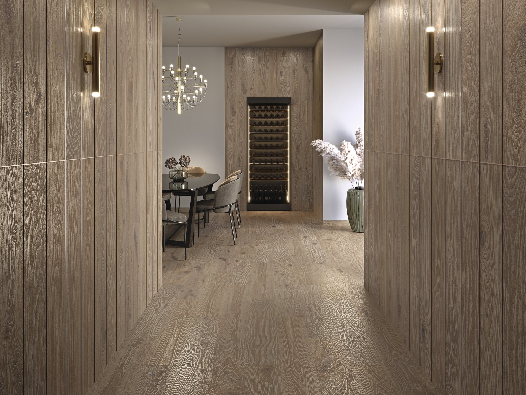 Ape Grupo Коллекция TRIANA Caoba Mat 20*120см (R52) в интерьере